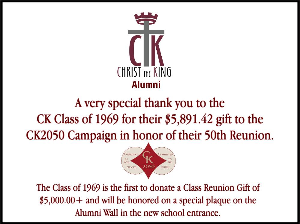 CK'69 Class Gift